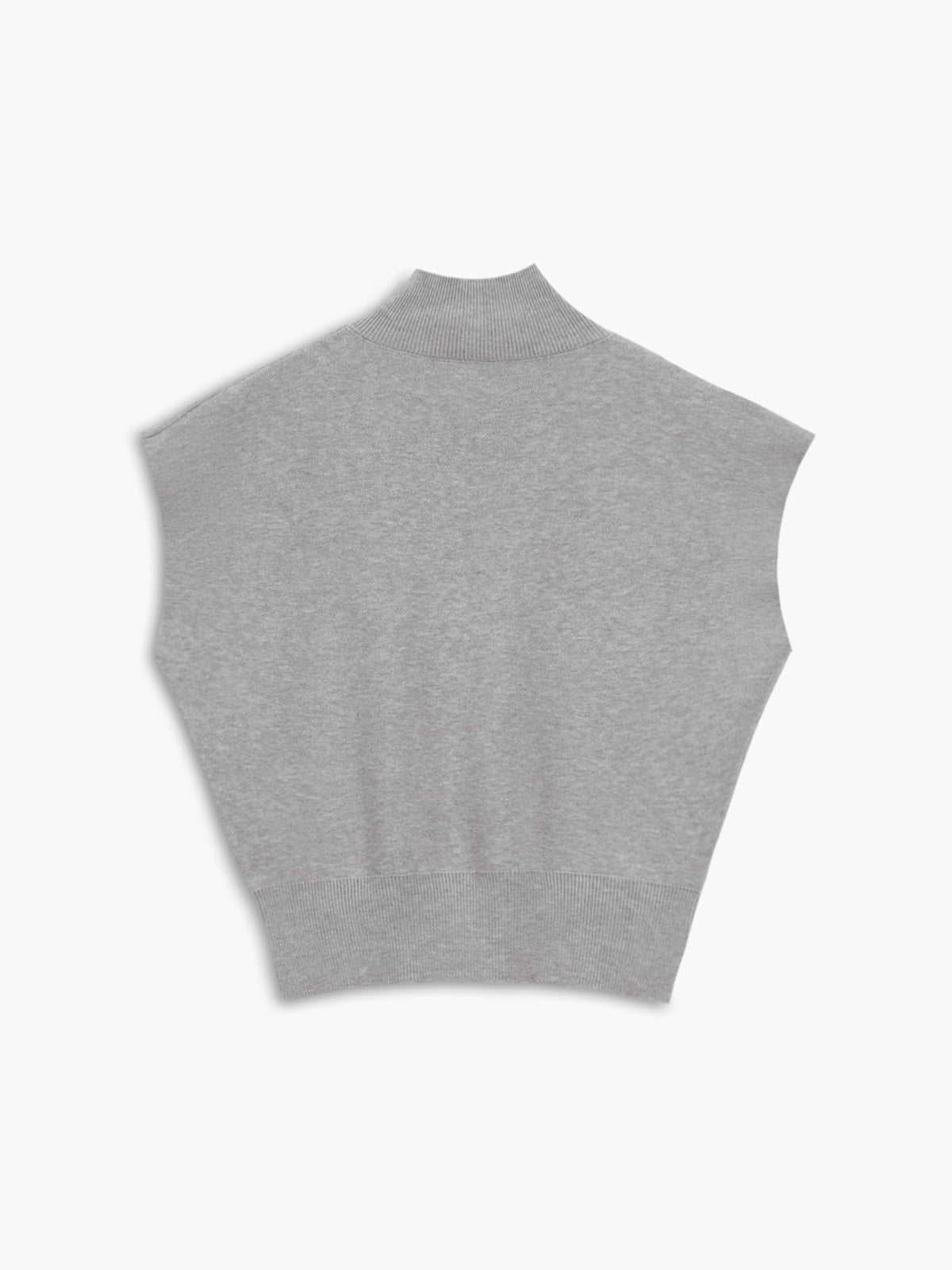 Solid Pullover Sweater Vest