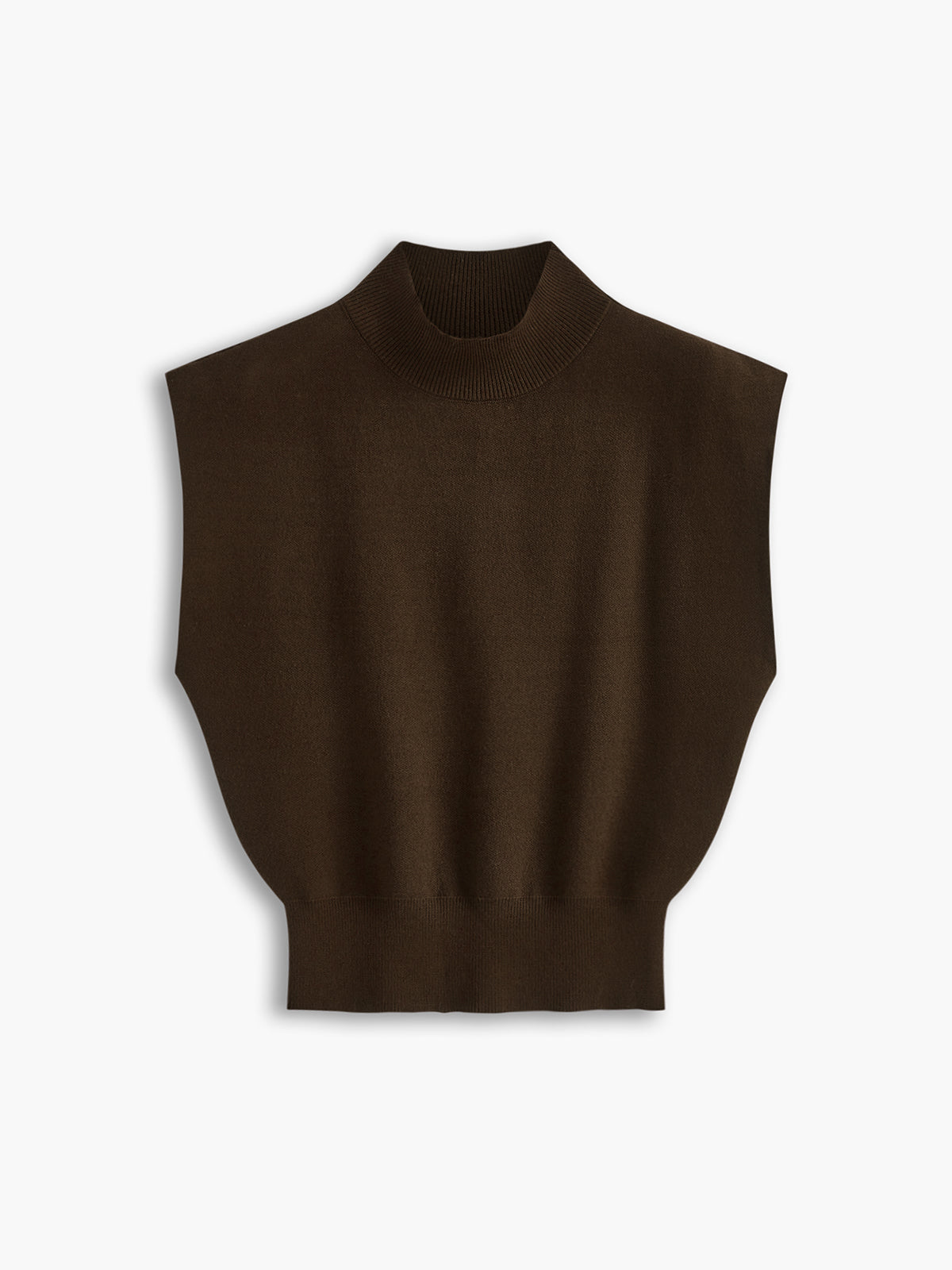 Solid Pullover Sweater Vest