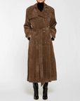 Delphine Suede Coat