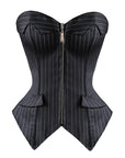 Ange Stripped corset Top