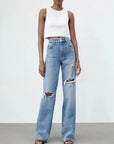 Trafal high-waisted jeans Fashion ve
