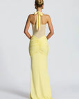 Madou Halter Backless Sexy Maxi Dress
