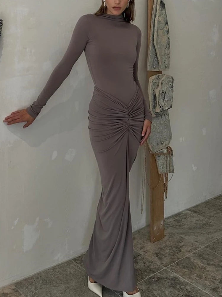 Nabila Maxi sleeve dress