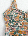 Wendy Floral Print Halter Neck Swimsuit