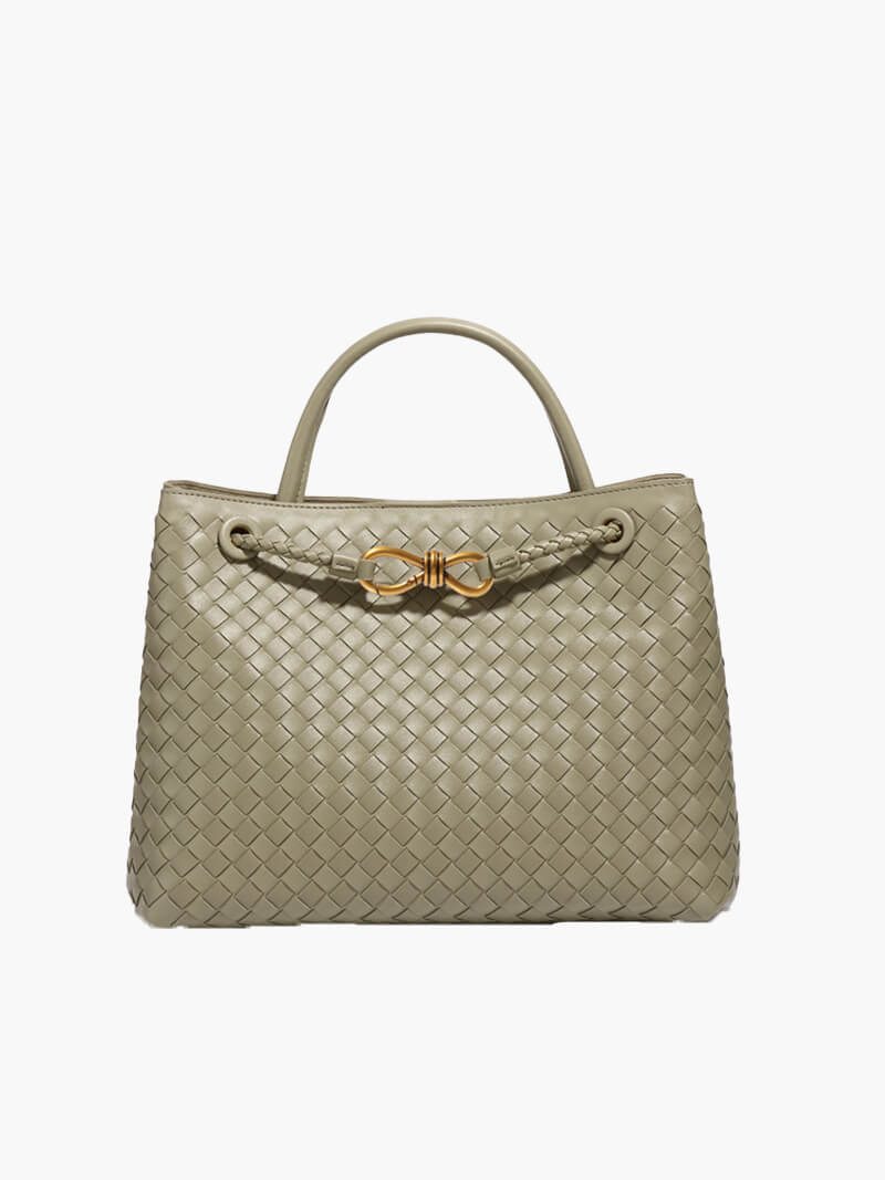 Doris Woven Leather Bag