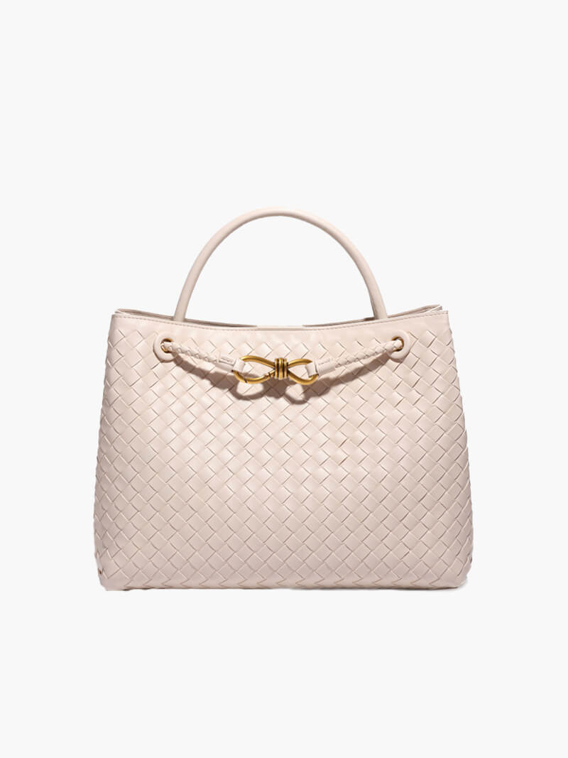 Doris Woven Leather Bag
