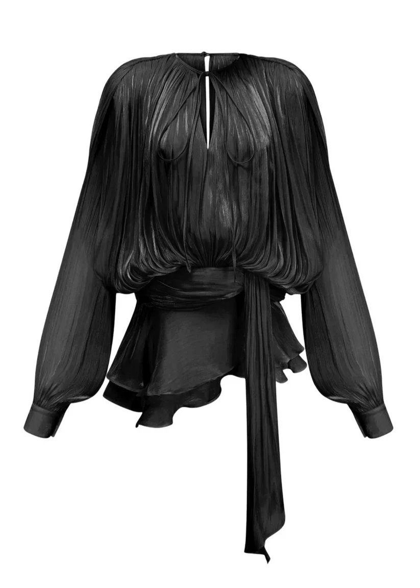 Rebecca Ruffled Dress