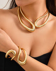 Cut Out Asymmetrical Bracelet