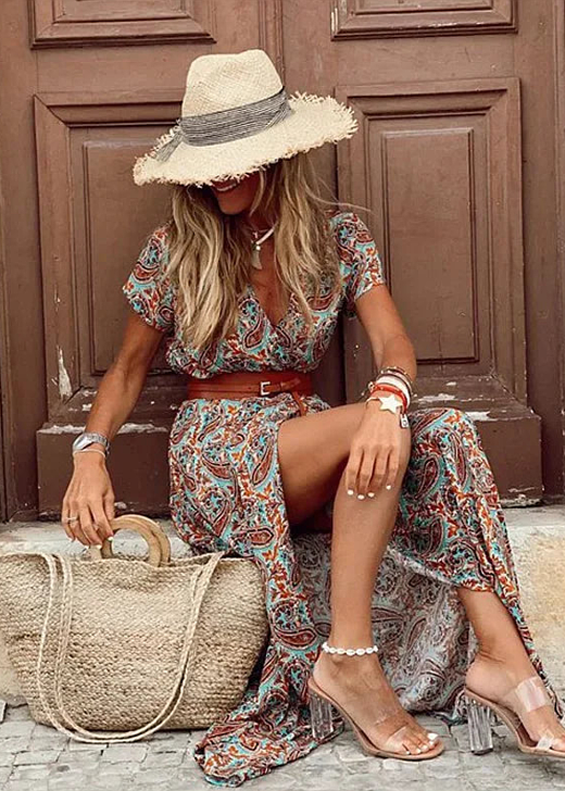 Romy long dress