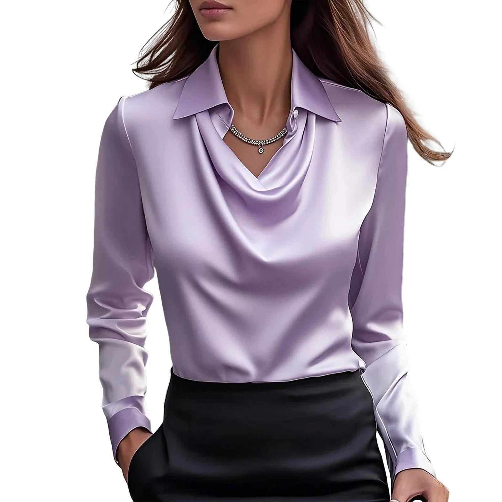 Daniela Satin Blouse
