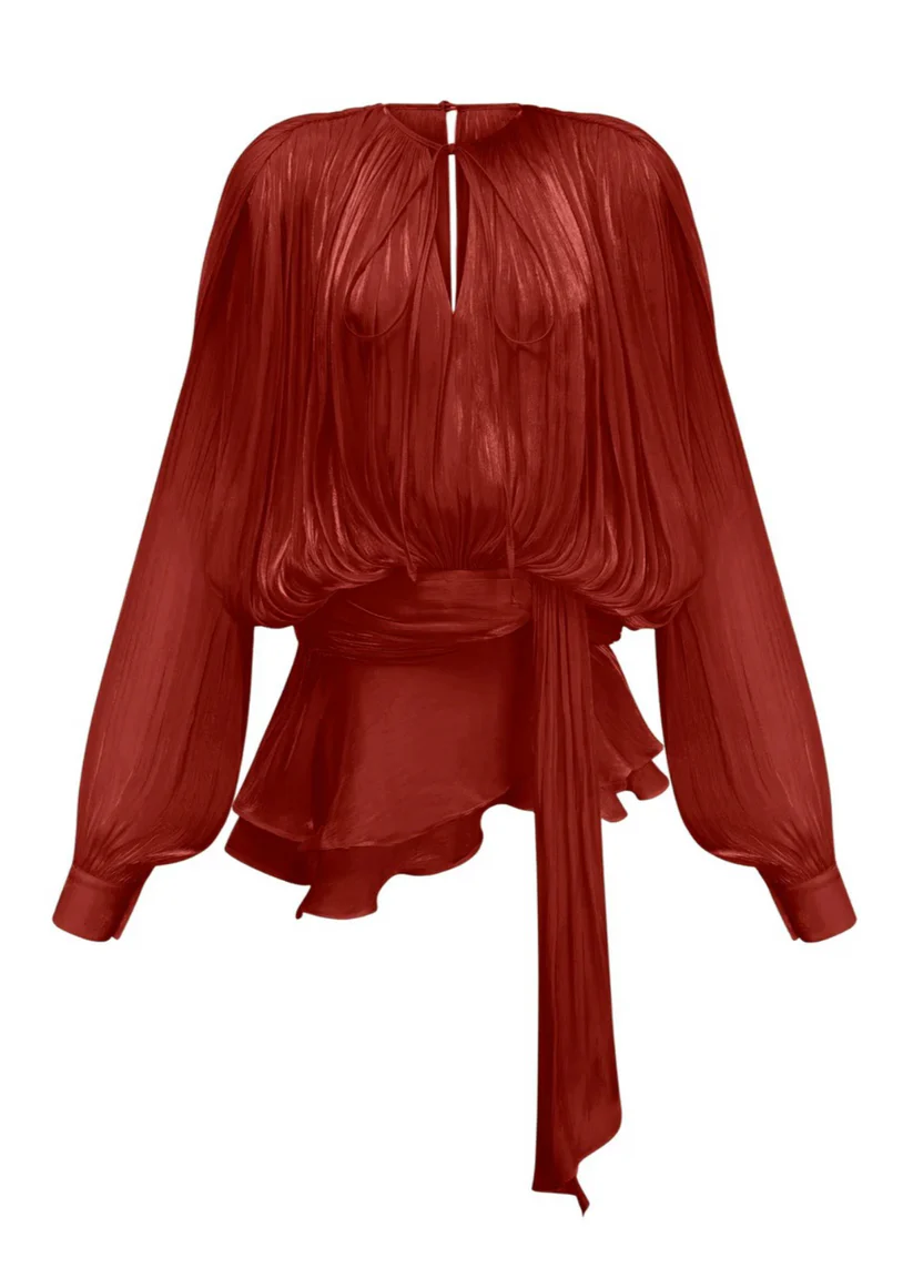 Rebecca Ruffled Dress