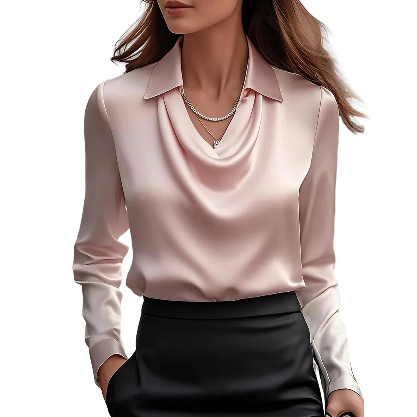 Daniela Satin Blouse